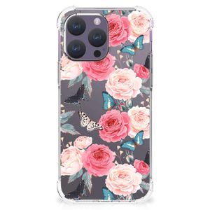 iPhone 15 Pro Max Case Butterfly Roses