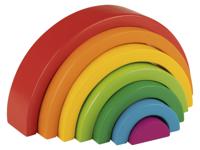 Playtive Houten speelgoed (Houten regenboog)