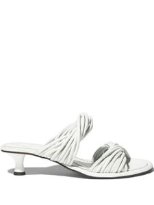 Proenza Schouler sandales Pipe Rolo 40 mm - Blanc