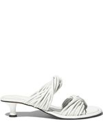 Proenza Schouler sandales Pipe Rolo 40 mm - Blanc - thumbnail