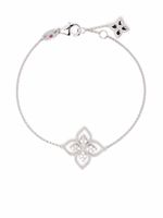 Roberto Coin bracelet Princess Flower Dubai en or blanc 18ct orné de diamants - Argent