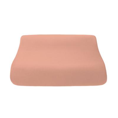 Kussensloop voor nekkussens van bio-katoen en elastaan, terracotta 30 x 50 cm