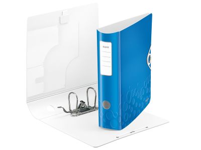 Leitz Ordner 1106 Active WOW DIN A4 Rugbreedte: 82 mm IJsblauw (metallic) 2 beugels 1106-00-36