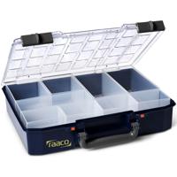 raaco CarryLite 80 4x8-9 Universeel Assortimentskoffer (l x b x h) 278 x 337 x 80 mm Aantal vakken: 9 Inhoud 1 stuk(s) - thumbnail