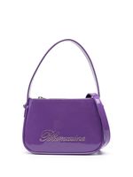 Blumarine sac cabas à fini verni - Violet