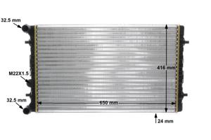 Radiateur MAHLE, u.a. für Audi, VW, Skoda, Seat