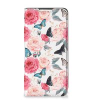 Samsung Galaxy S22 Plus Smart Cover Butterfly Roses - thumbnail