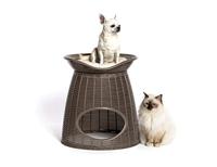 Bama Pasha Hondenhok voor katten en honden, 52 x 50 x 55 cm, taupe