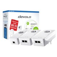 Devolo Magic 2 WiFi next Multiroom Kit Powerline WiFi Multiroom Starter Kit 8632 Powerline, WiFi 2400 MBit/s