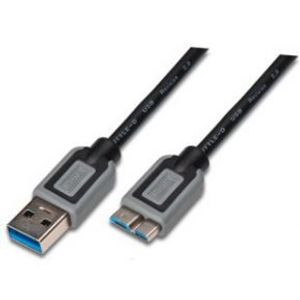 LogiLink CU0027 USB 3.0 kabel USB A - Micro USB zwart