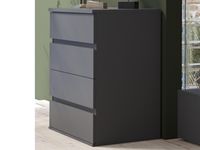 Commode FINOCAS 4 lades grafiet