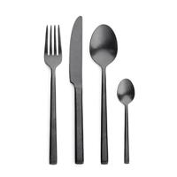 Serax Pure Set 24 Cutlery Black