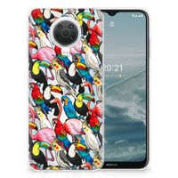 Nokia G20 | G10 TPU Hoesje Birds - thumbnail