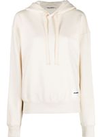 Jil Sander hoodie à patch logo - Tons neutres - thumbnail