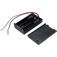 TRU COMPONENTS SBH431-1AS Batterijhouder 3X Micro (AAA) kabel