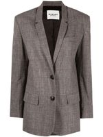 MARANT ÉTOILE blazer à simple boutonnage - Gris