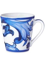 Dolce & Gabbana tasse en porcelaine à imprimé - Bleu