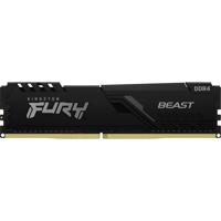 Kingston FURY Beast Werkgeheugenmodule voor PC DDR4 32 GB 1 x 32 GB Non-ECC 3200 MHz 288-pins DIMM CL16 KF432C16BB/32 - thumbnail