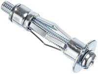 fischer HM 5 x 37 S - metalen hollewandpluggen met schroef voor het bevestigen van foto's, gordijnrails in plaatbouwmaterialen - 20 stuks - art.nr. 48041