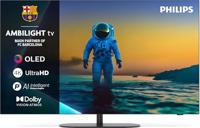 Philips Ambilight 42OLED810 4K OLED Smart TV, 42 inch display met P5 AI Perfect Picture Engine Ultra HD, Titan OS, Dolby Vision en Atmos Sound - Werkt met Alexa en Google spraakassistent