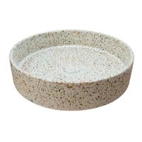 Waskom Ideavit Idea.Smart 42.5x42.5x10 cm Rond Terrazzo Wit - thumbnail