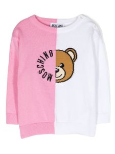 Moschino Kids pull Teddy Bear colour block - Rose