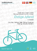 Fietskaart 4 Østlige Jylland - Oostelijk Jutland (Denemarken) | Scanma