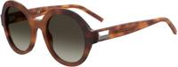 Hugo Boss zonnebril dames rond cat. 2 bruin/grijs (1205/S)