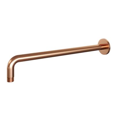 Douchearm Muur Brauer Copper Edition Rond 40cm Geborsteld Koper