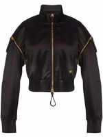 Giuseppe Zanotti veste bomber Nusta - Noir - thumbnail