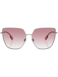 Burberry Eyewear lunettes de soleil Alexis à monture carrée - Argent