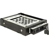 Delock 47228 3,5 mobiel rack voor 1 x 2,5 SATA/SAS HDD/SSD met trillingsbescherming