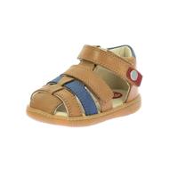 KICKERS Jongens uniseks kinderen POD sandalen, camel marine, 20 EU, Camel Marine, 20 EU