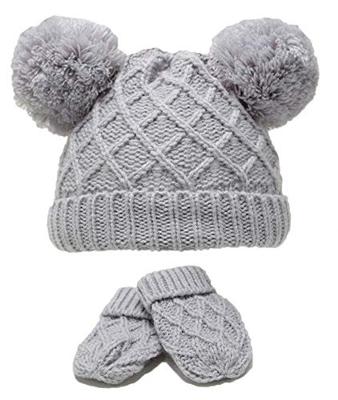 Soft Touch babymuts en wanten Diamond Knit acryl Soft Touch babymuts en wanten Diamond Knit acryl