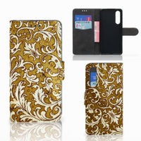 Wallet Case Huawei P30 Barok Goud - thumbnail