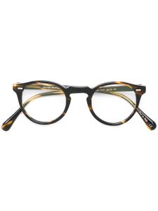 Oliver Peoples lunettes "Gregory Peck" - Marron