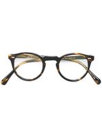 Oliver Peoples lunettes "Gregory Peck" - Marron - thumbnail