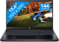 Acer Nitro V 15 ANV15-51-74PT Intel® Core™ i7 i7-13620H Laptop 39,6 cm (15.6") Full HD 16 GB DDR5-SDRAM 512 GB SSD NVIDIA GeForce RTX 4060 Wi-Fi 6 (802.11ax) Windows 11 Home Zwart - thumbnail