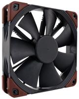 Noctua NF-F12 industrialPPC-2000 PWM Computer behuizing Ventilator 12 cm Zwart, Bruin