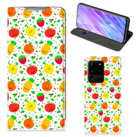 Samsung Galaxy S20 Ultra Flip Style Cover Fruits - thumbnail