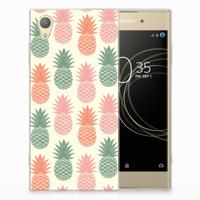 Sony Xperia XA1 Plus Siliconen Case Ananas