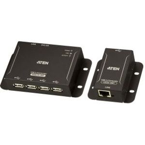 ATEN 4 poorts USB 2.0 Cat 5 Verlenger (tot 50 m)