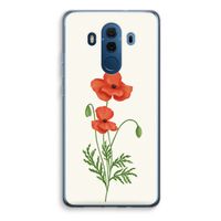 Red poppy: Huawei Mate 10 Pro Transparant Hoesje