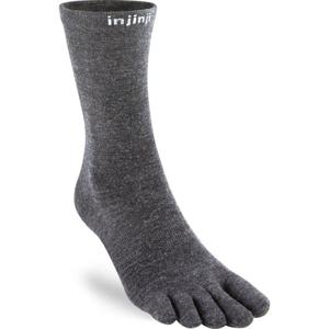 Injinji Liner lightweight crew wool - GRIJS - Unisex