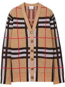 Burberry cardigan à motif Vintage Check - Tons neutres