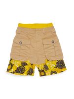 DSQUARED2 KIDS short à imprimé abstrait - Tons neutres