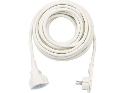 Brennenstuhl 1168980210 Stroom Verlengkabel Wit 10.00 m H05VV-F 3G 1,5 mm²