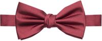 Profuomo Vlinderdas Zijde Satijn Burgundy