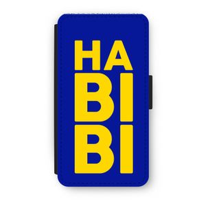 Habibi Blue: iPhone XS Flip Hoesje