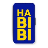 Habibi Blue: iPhone XS Flip Hoesje - thumbnail